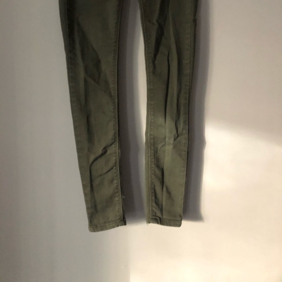 Olive Green Jeans - Picture 2 of 5